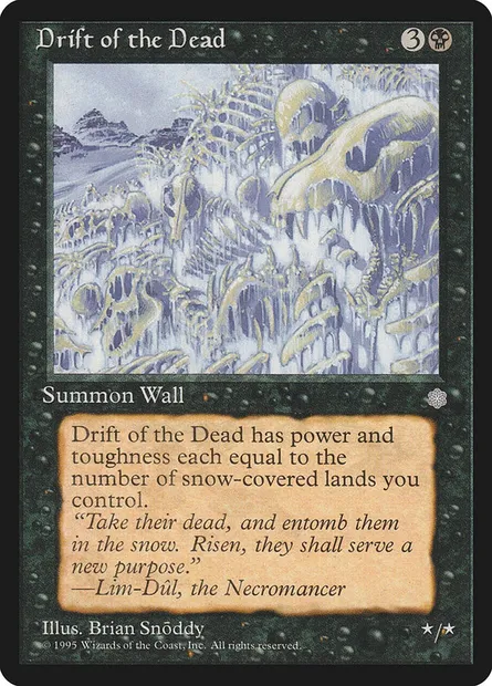 Drift of the Dead, Magic card ICE 123 — Ice Age set