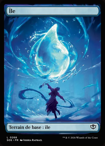 Île, carte Magic SOS 268 — extension Secrets of Strixhaven