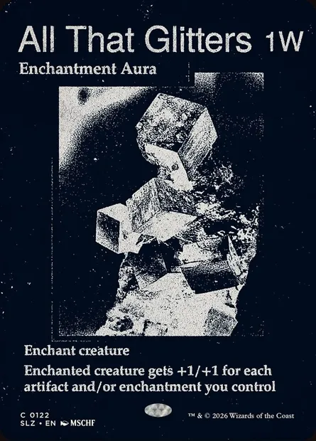 All That Glitters, Magic card SLZ 122 — The Zeta Set set