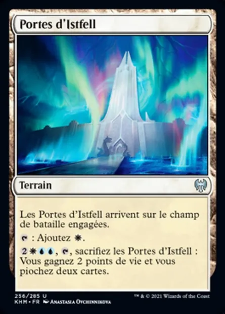 Portes d'Istfell, carte Magic KHM 256 — extension Kaldheim