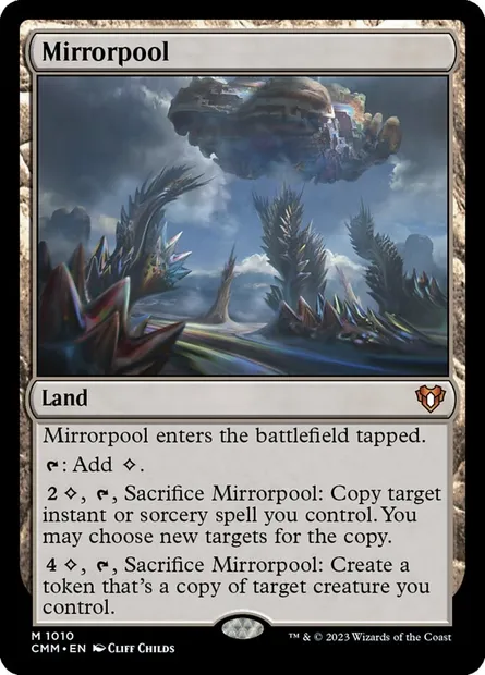 Mirrorpool, Magic card CMM 1010 — Commander Masters set