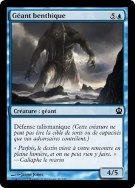 Géant benthique, carte Magic THS 41 — extension Theros