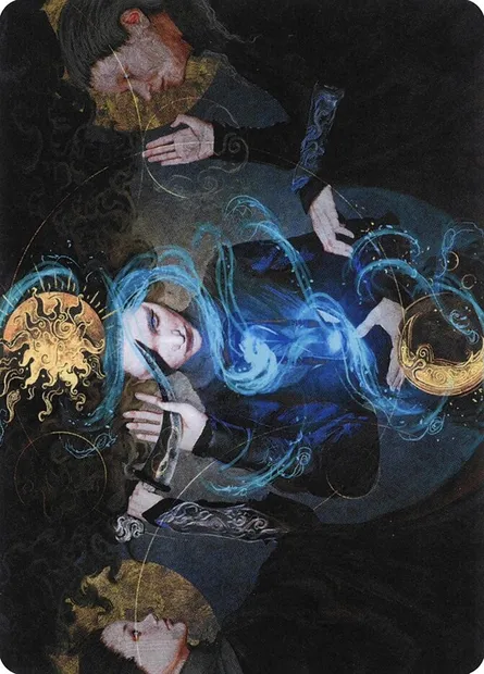 Witness the Future // Witness the Future, Magic card AVOW 27 — Crimson Vow Art Series set