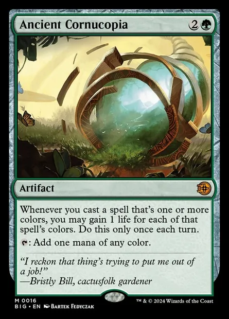 Ancient Cornucopia, Magic card BIG 16 — The Big Score set