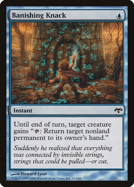Banishing Knack, Magic card EVE 17 — Eventide set