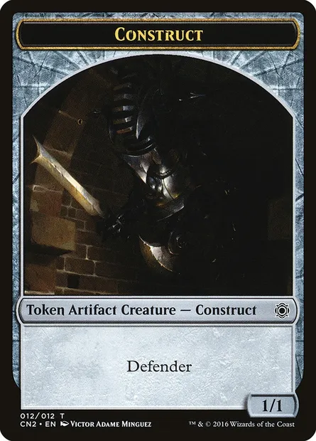 Construct, Magic card TCN2 12 — Conspiracy: Take the Crown Tokens set