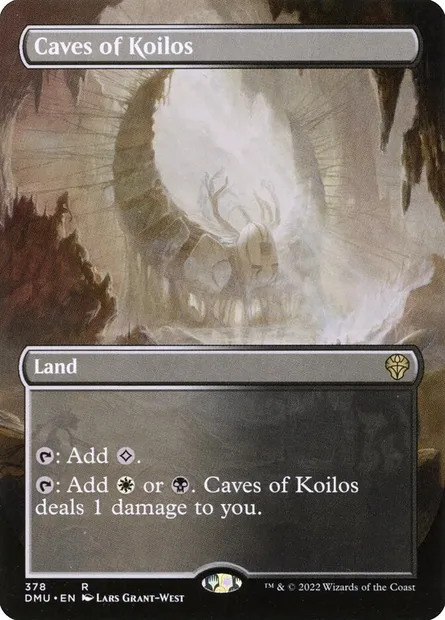 Caves of Koilos, Magic card DMU 378 — Dominaria United set