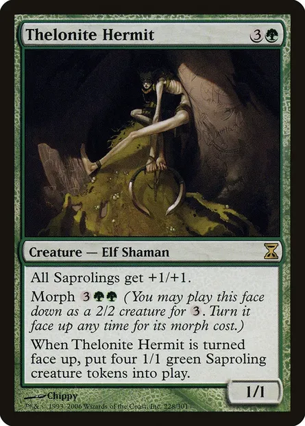 Thelonite Hermit, Magic card TSP 228 — Time Spiral set
