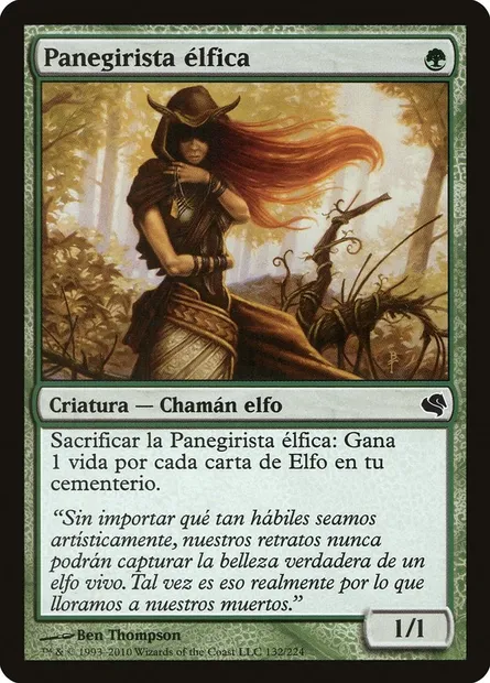 Elvish Eulogist, Magic card PS11 132 — Salvat 2011 set
