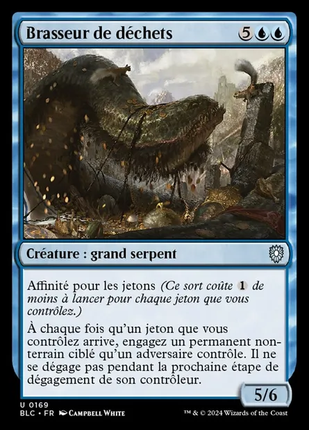 Brasseur de déchets, carte Magic BLC 169 — extension Bloomburrow Commander