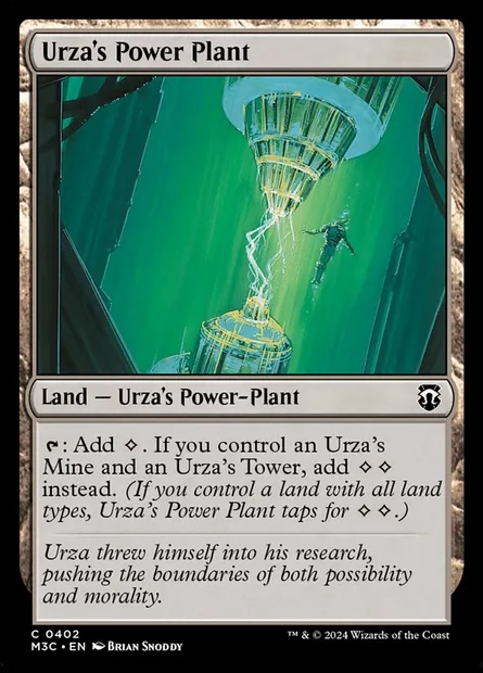 Urza's Power Plant, Magic card M3C 402 — Modern Horizons 3 Commander set
