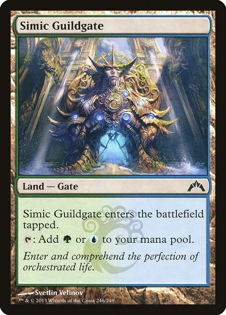 Simic Guildgate, Magic card GTC 246 — Gatecrash set