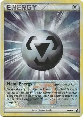 Énergie Métal, carte Pokémon LGP 080 — extension League Promos