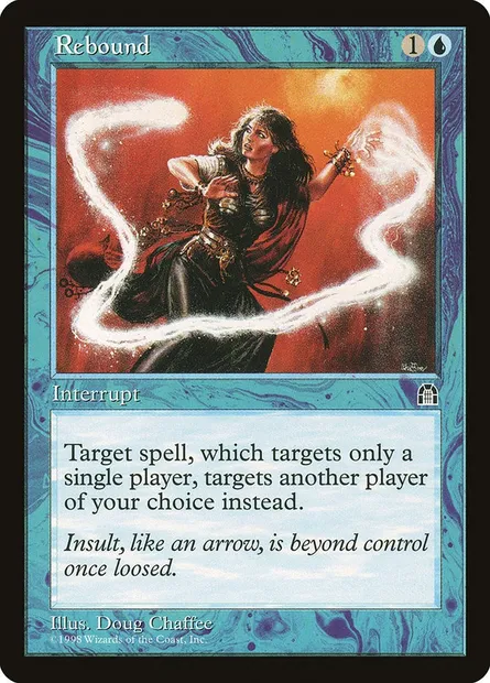 Rebound, Magic card STH 40 — Stronghold set