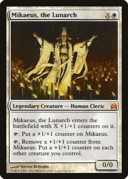 Mikaeus, the Lunarch, Magic card V11 6 — From the Vault: Legends set