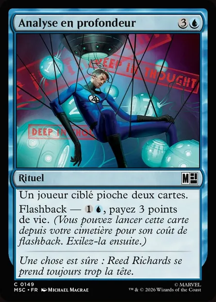 Analyse en profondeur, carte Magic MSC 149 — extension Marvel Super Heroes Commander