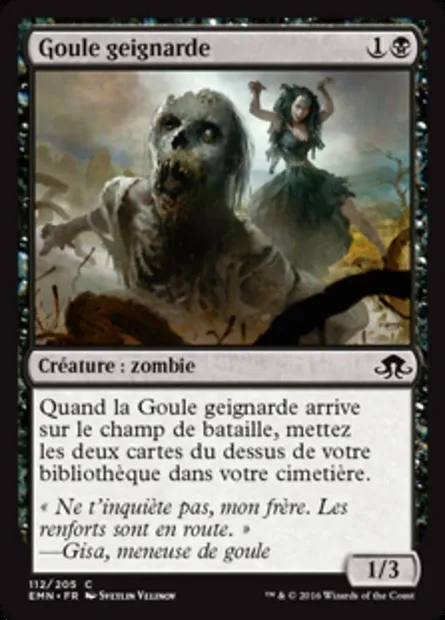 Goule geignarde, carte Magic EMN 112 — extension La lune hermétique