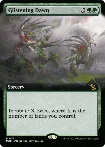 Glistening Dawn, Magic card MOM 371 — March of the Machine set