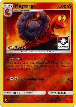 Volcaropod, carte Pokémon LGP 024-4 — extension League Promos