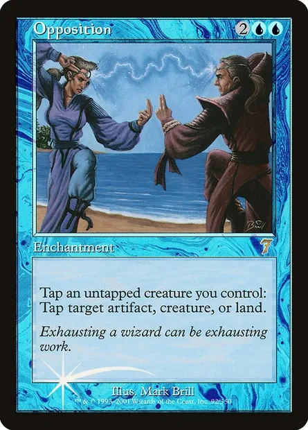 Opposition, Magic card 7ED 92★ — Seventh Edition set