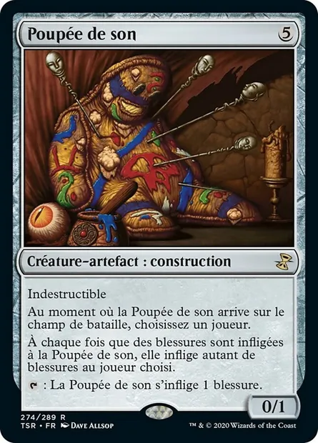 Poupée de son, carte Magic TSR 274 — extension Spirale Temporelle Remastered