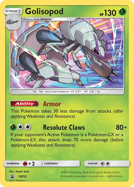 Sarmuraï, carte Pokémon SM 52 — extension Promo SM