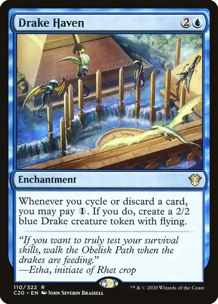 Drake Haven, Magic card C20 110 — Commander 2020 set