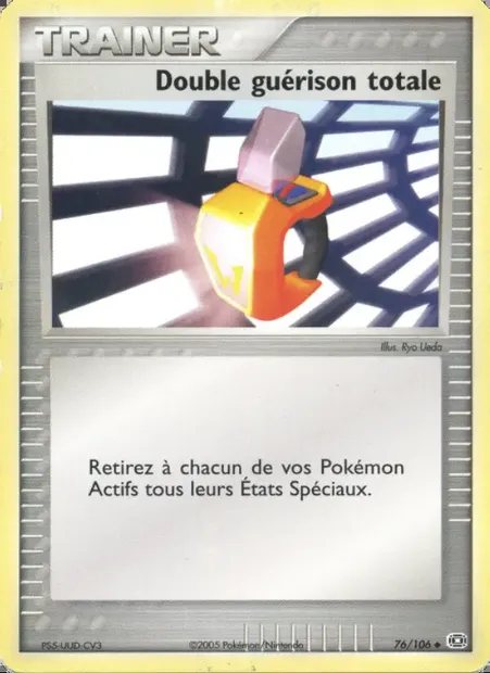 Double guérison totale, carte Pokémon EM 76 — extension EX Émeraude