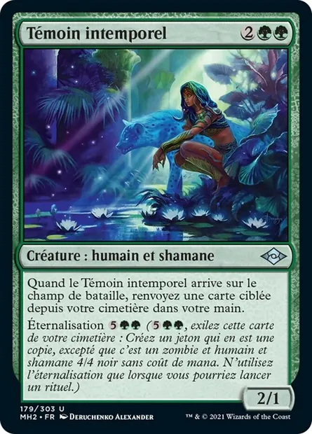 Témoin intemporel, carte Magic MH2 179 — extension Horizons du Modern 2
