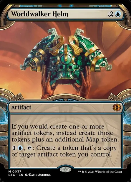 Worldwalker Helm, Magic card BIG 37 — The Big Score set