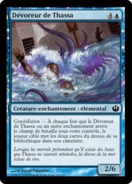 Dévoreur de Thassa, carte Magic JOU 53 — extension Incursion dans Nyx