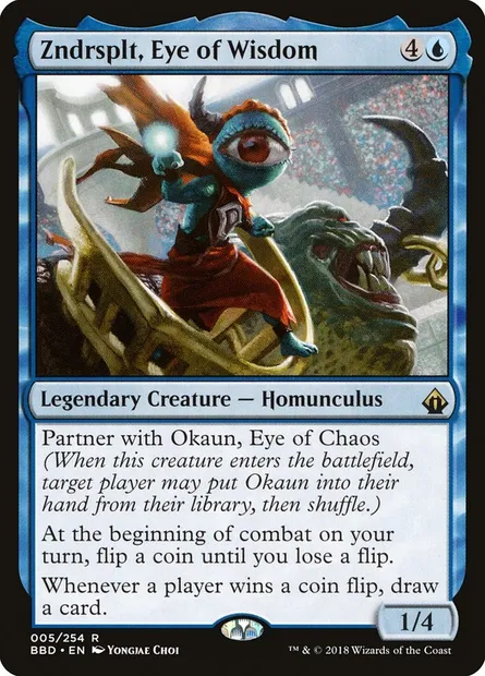 Zndrsplt, Eye of Wisdom, carte Magic BBD 5 — extension Battlebond