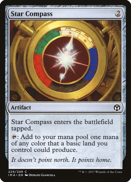 Compas des étoiles, carte Magic IMA 229 — extension Iconic Masters
