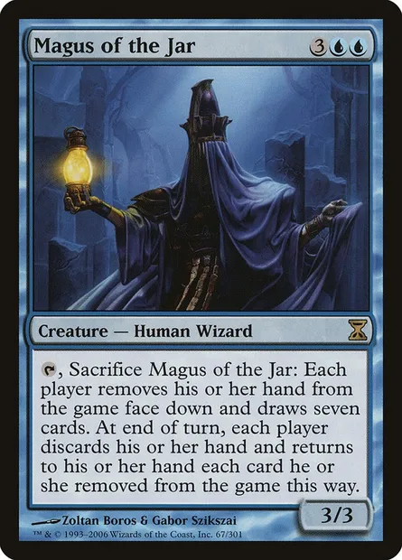 Magus of the Jar, Magic card TSP 67 — Time Spiral set