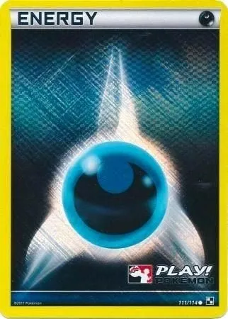 Énergie Obscurité, carte Pokémon LGP 111-2 — extension League Promos