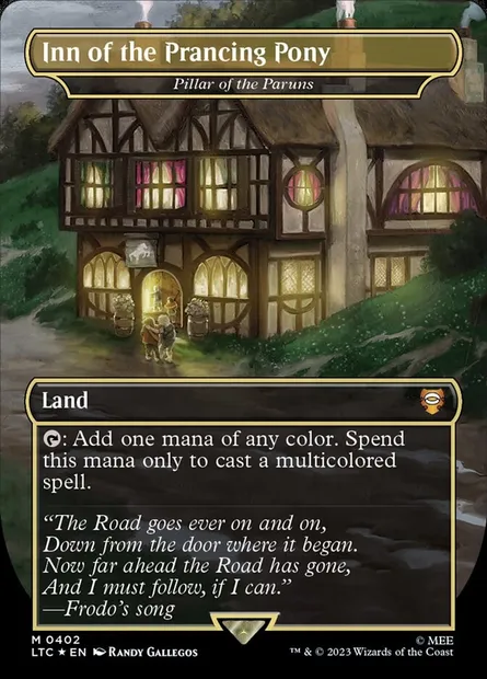 Pillar of the Paruns, Magic card LTC 402 — Tales of Middle-earth Commander set