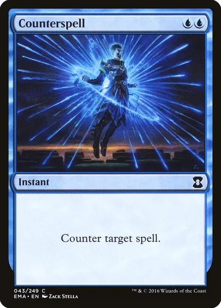 Counterspell, Magic card EMA 43 — Eternal Masters set