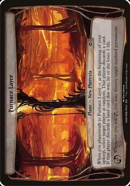 Furnace Layer, Magic card OPCA 26 — Planechase Anthology Planes set