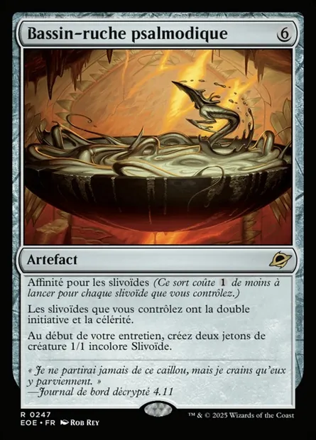 Bassin-ruche psalmodique, carte Magic EOE 247 — extension Edge of Eternities