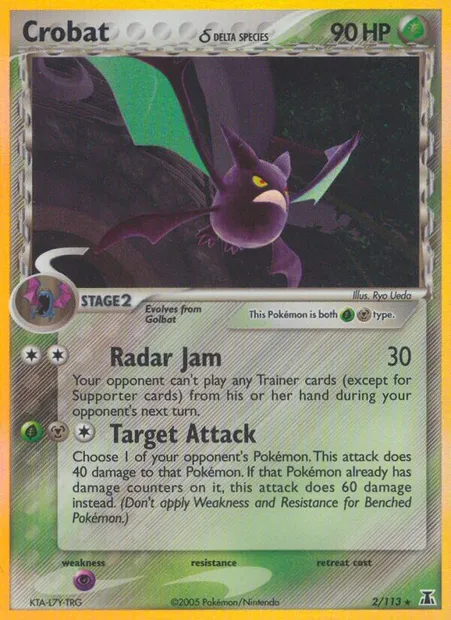 Crobat δ, Pokémon card DS 2 — Delta Species set