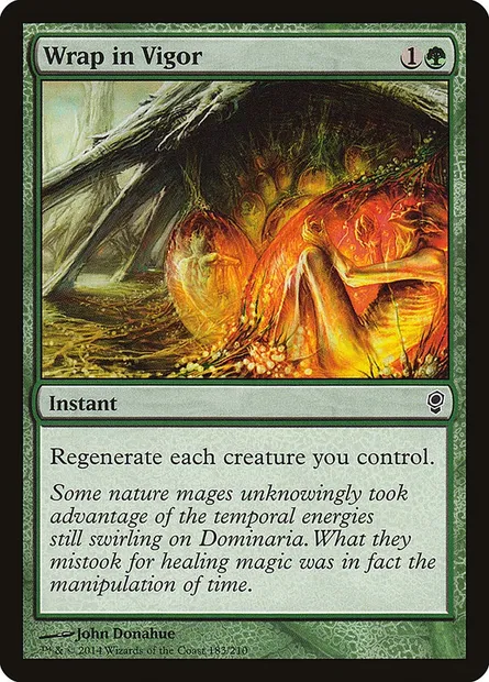 Wrap in Vigor, Magic card CNS 183 — Conspiracy set