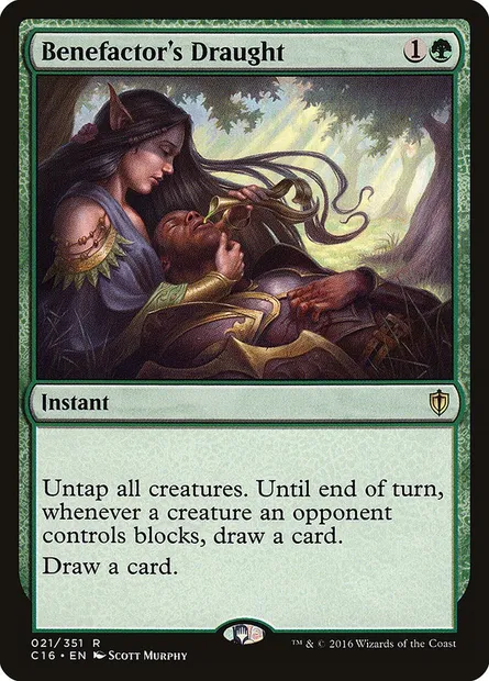 Benefactor's Draught, Magic card C16 21 — Commander 2016 set