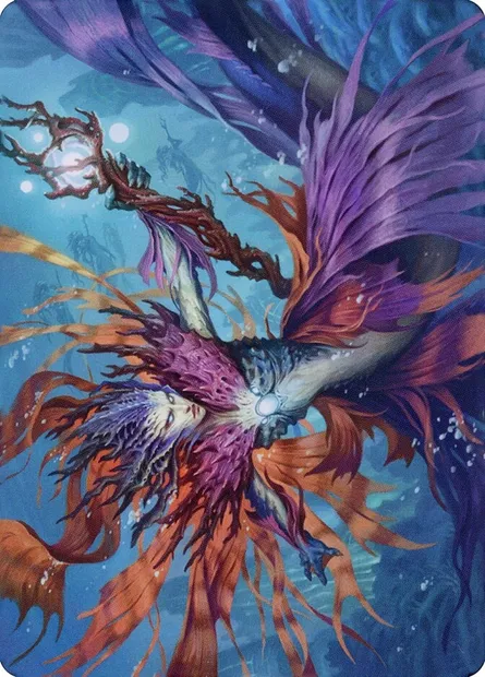 Vodalian Hexcatcher // Vodalian Hexcatcher, carte Magic ADMU 20 — extension Dominaria United Art Series