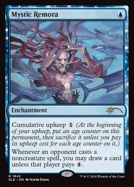 Rémora mystique, carte Magic SLD 1842 — extension Secret Lair Drop