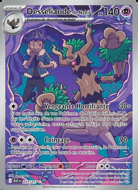 Desséliande de Nabil, carte Pokémon ASC 237 — extension Héros Transcendants