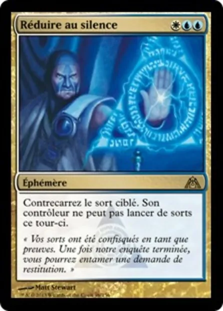 Réduire au silence, carte Magic DGM 96 — extension Le labyrinthe du dragon