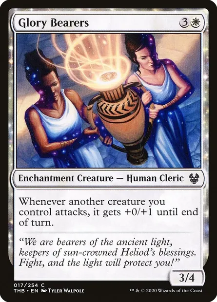 Glory Bearers, Magic card THB 17 — Theros Beyond Death set