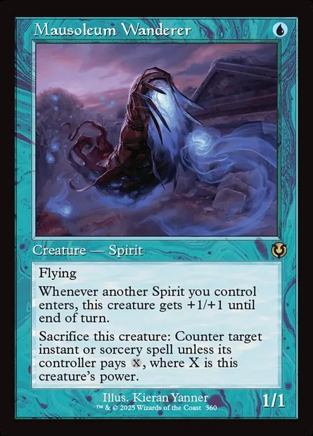 Mausoleum Wanderer, Magic card INR 360 — Innistrad Remastered set
