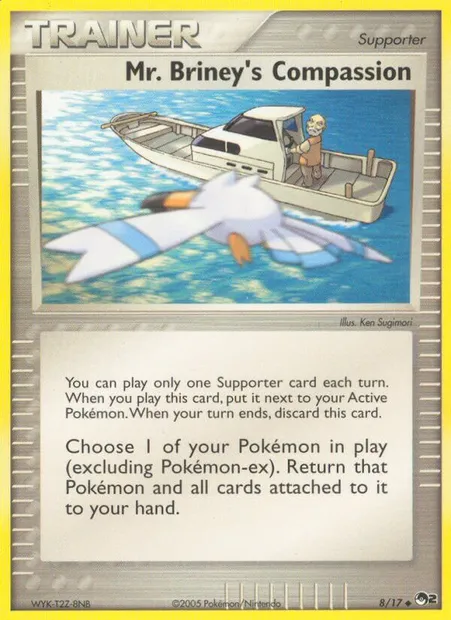 Mr. Briney's Compassion, Pokémon card P2 8 — POP Series 2 set