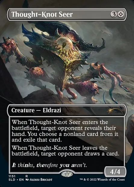 Thought-Knot Seer, Magic card SLD 1151 — Secret Lair Drop set